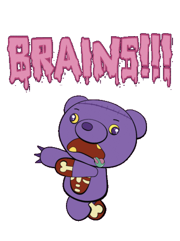 Hungry Walking Sticker by DeddyBears