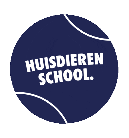 Huisdierenschool Sticker