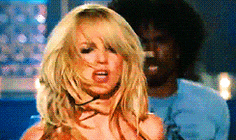 britney spears dancing GIF