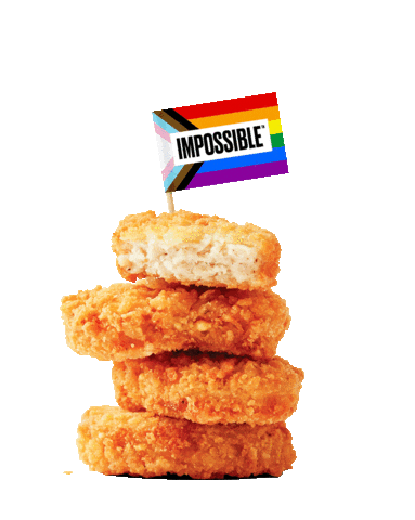 Impossible Chicken Nuggets Sticker by Impossible Foods