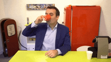 florian philippot cafe GIF by franceinfo