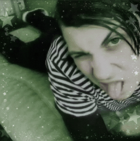 Frank Iero Raccoon GIF