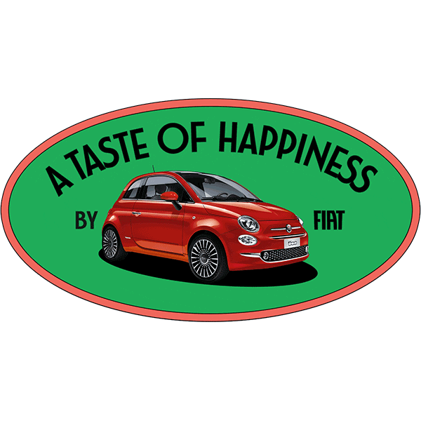 Taste Of Happiness Sticker by Fiat_ME