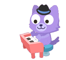 Cat Kitty Sticker by Studycat language learning for kids