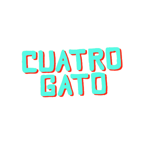 Cat Sticker by Discos Peligrosa