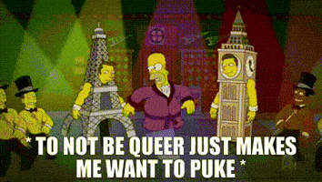 Homer Simpson Lgbt GIF