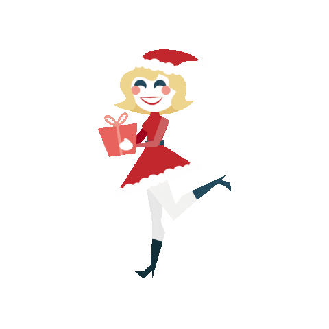 Santa Claus Christmas Sticker by Tate + Zoey