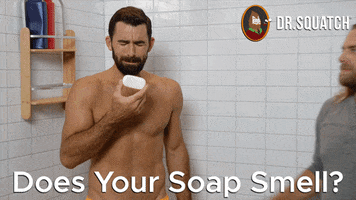 Smell Bad Body Wash GIF by DrSquatchSoapCo