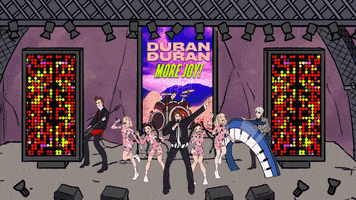 Future Past Cartoon GIF by Duran Duran