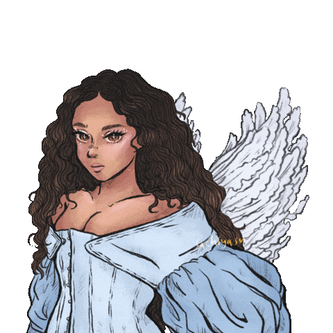 Angel Fanart Sticker
