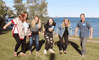 Family Time Jump GIF by CBC