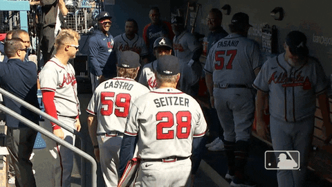 Atlanta Braves Yes GIF by MLB - Find & Share on GIPHY