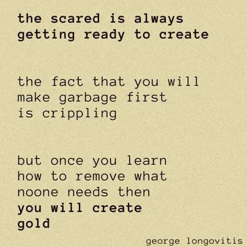 Thinking Create GIF by George Longovitis