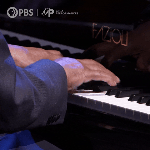 Piano Conducting GIF by GREAT PERFORMANCES | PBS