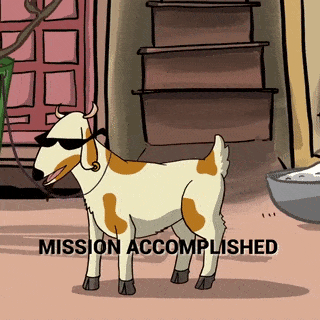 Happy Mission Accomplished GIF by Bakarmax