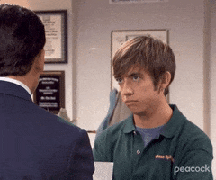 Season 4 Shrug GIF by The Office Season 4 Shrug GIF by The Office