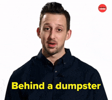 Dating Dumpster GIF by BuzzFeed