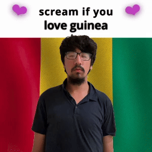 (silent) scream if you love guinea