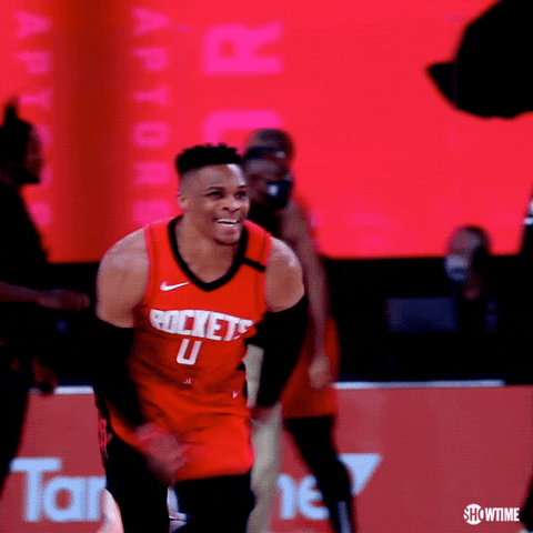 Russell Westbrook Sport GIF by SHOWTIME Sports