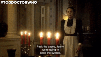 Doctor Who Jenny GIF by Temple Of Geek