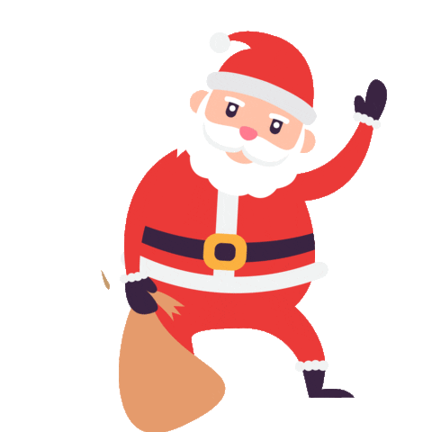 Christmas Santa Sticker - Find & Share on GIPHY