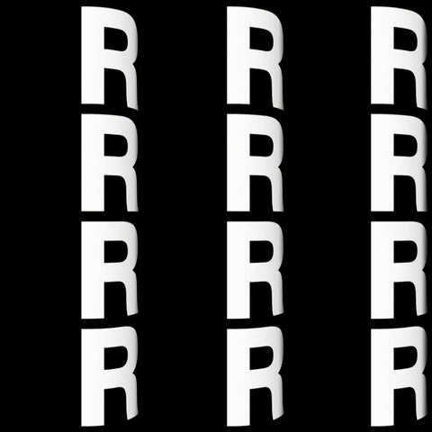naufalrel typography roll kinetictypography animatedtypography GIF