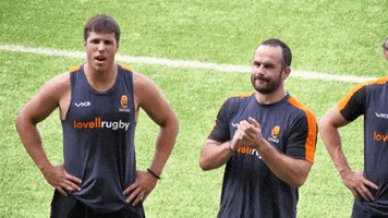 Jono Lance Clap GIF by Worcester Warriors
