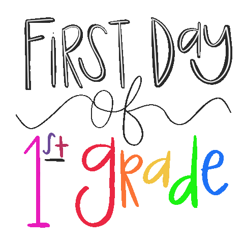 First Grade School Sticker for iOS & Android | GIPHY
