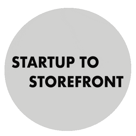 Logo Podcast Sticker by Startup to Storefront