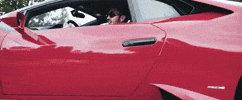 Red Car Smile GIF