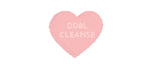 Valentines Hearts Sticker by Leahlani Skincare