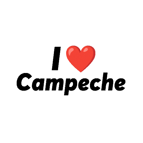 Corazon Sectur Sticker by Campeche Turismo