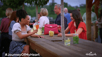 Cheers Abby GIF by Hallmark Channel