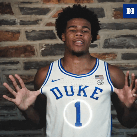 College Sports Smile GIF by Duke Men's Basketball