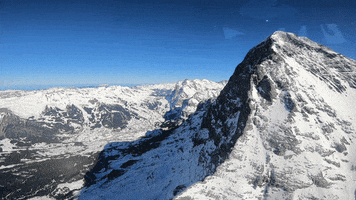 Snow Flying GIF by Jungfrau Region