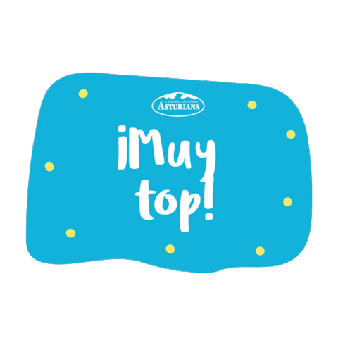 Top Cheese Sticker by Central Lechera Asturiana