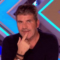 wondering simon cowell GIF by X Factor Global