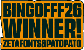 Bingofff GIF by Zetafonts Type Foundry