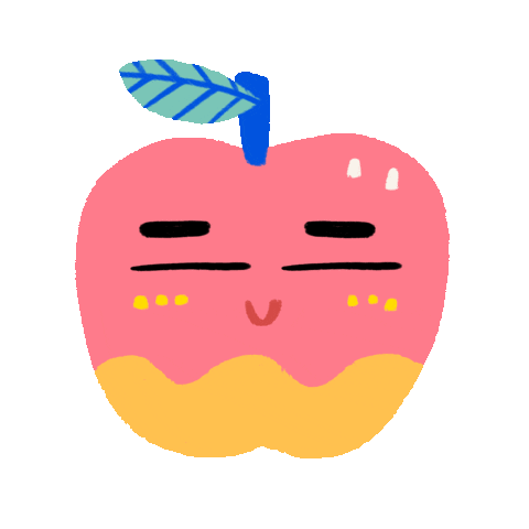 Food Apple Sticker