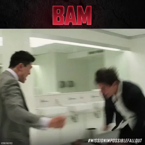 tom cruise bagarre GIF by Mission : Impossible Fallout
