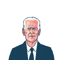 Joe Biden Sunglasses Sticker by Dan Blaushild