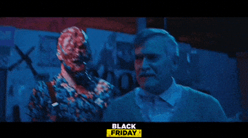 Scared Black Friday GIF by Signature Entertainment