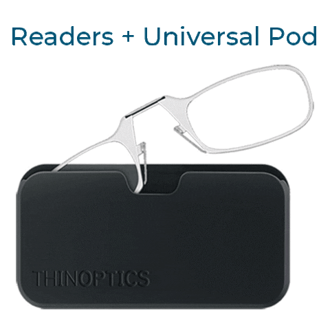 ThinOptics | The World's Thinnest Readers & Reading Glasses in the World's Thinnest Cases Sticker