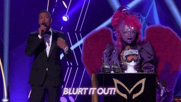 Spit It Out Nick Cannon GIF by The Masked Singer
