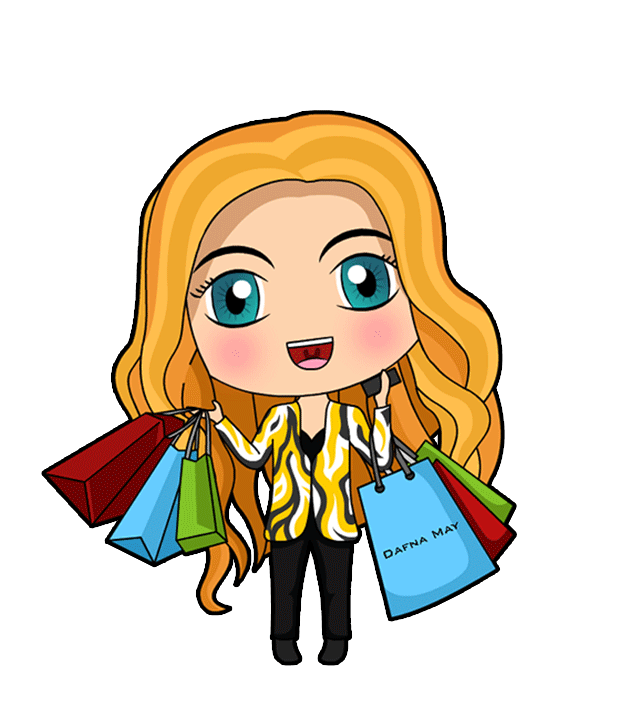 Shopping Girl Sticker by Dafna May for iOS & Android GIPHY