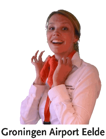 Happy Relax Sticker by Groningen Airport Eelde