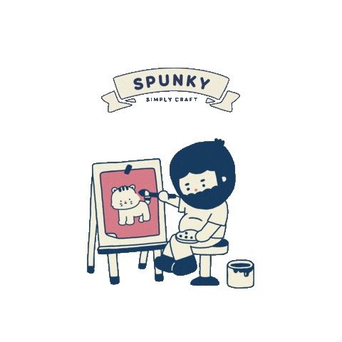 Cat Fruit Sticker by Spunky