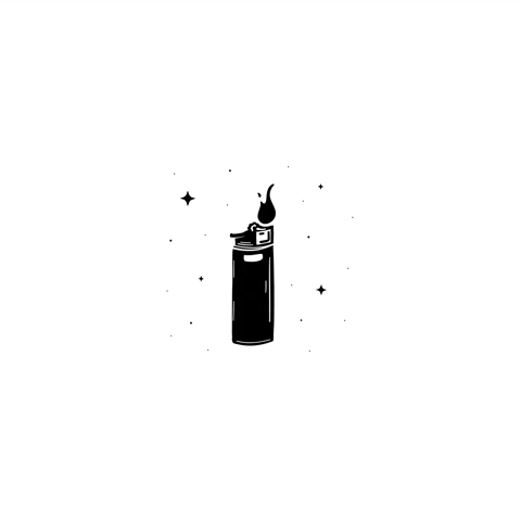Space Candle GIF by VisualTimmy Illustration