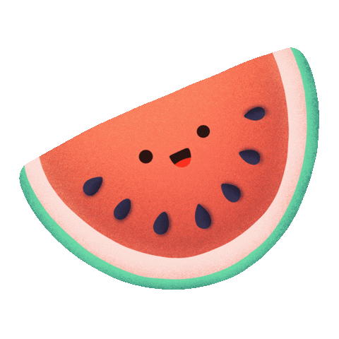 Happy Fruit Sticker by Icon Utopia