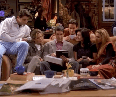 Season 1 Friends GIF